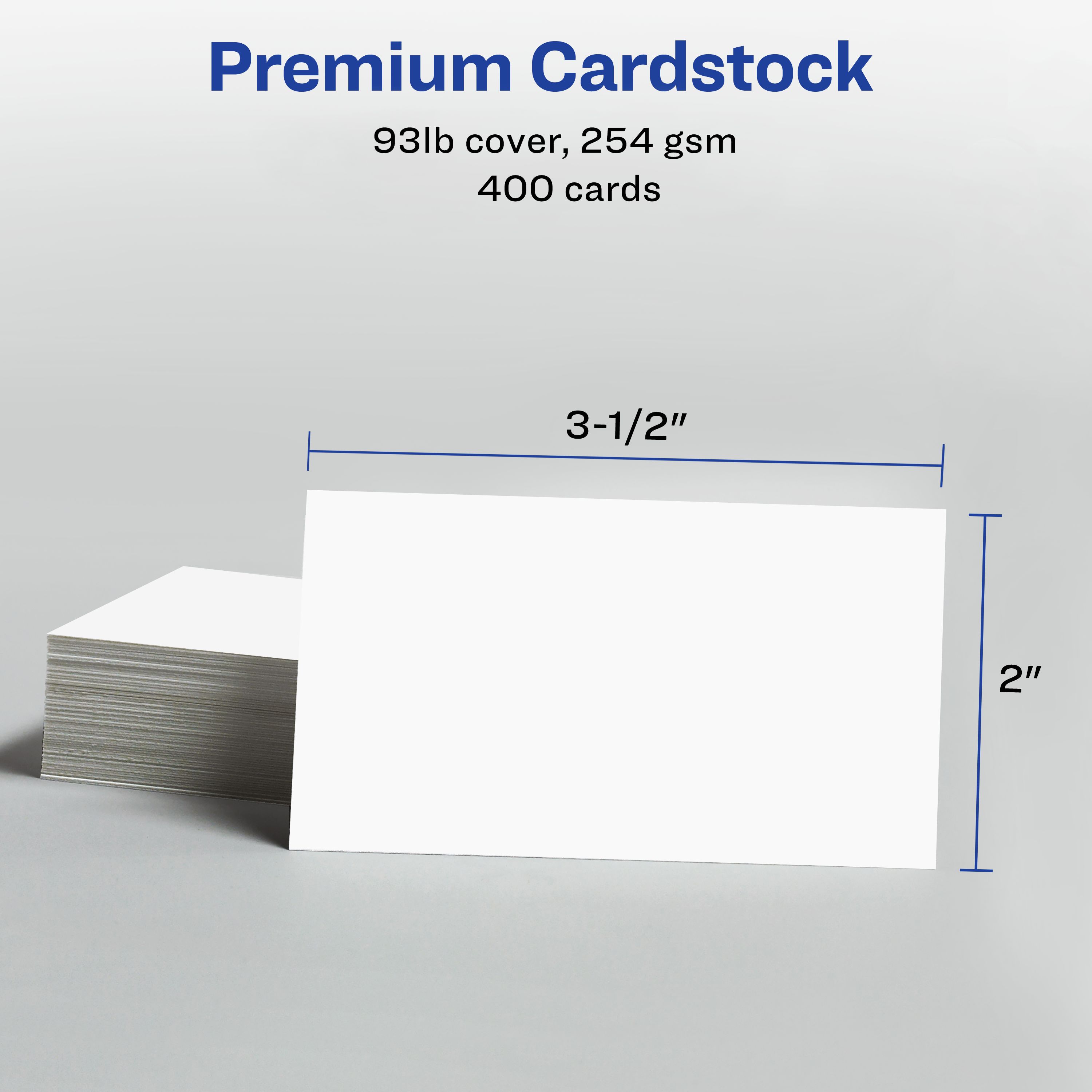 Clean Edge® Printable Business Cards, White 8877 | Avery